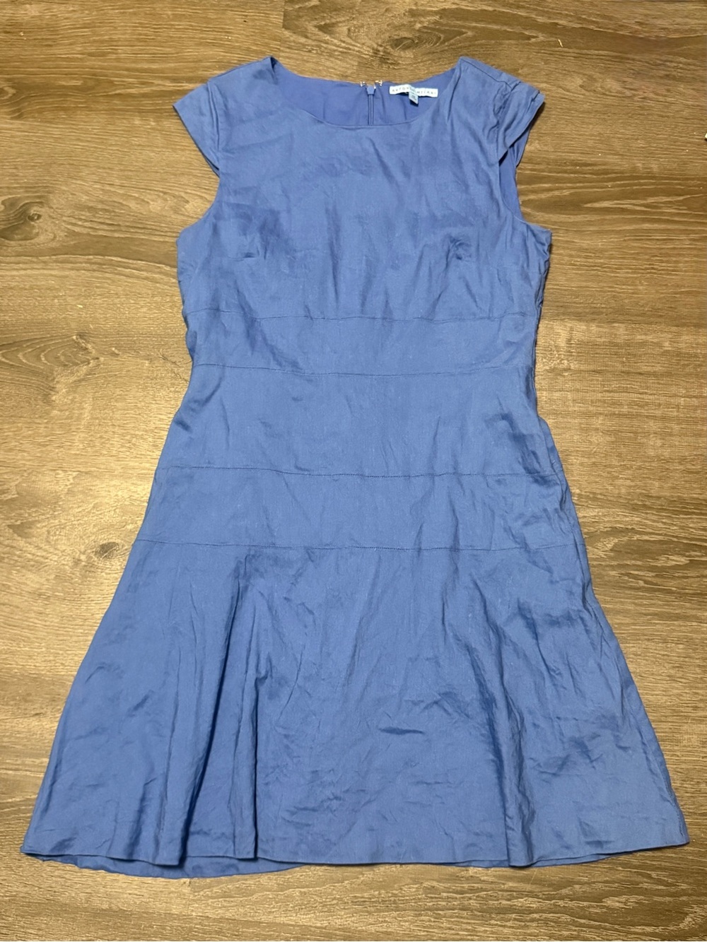 Antonio Melani Blue Sleeveless Fit & Flare Dress Size 12